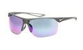 Trainer M Sunglasses "Matte Mineral Spruce / Grey / Turqoise Mirror" EV1013 304