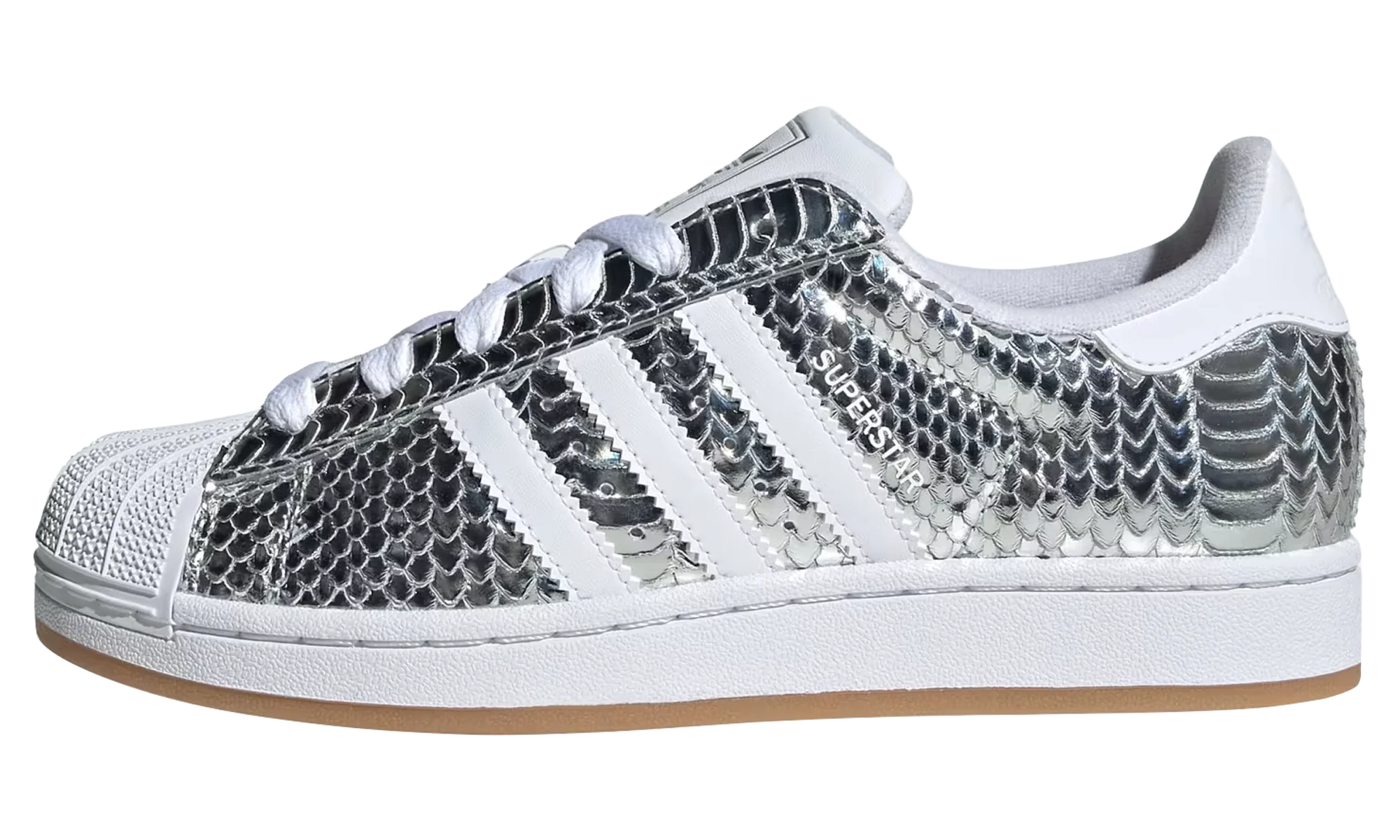 Superstar II WMNS "Patent Snakeskin - Silver Metallic" KH9020