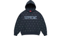 Stars Studded Hooded Sweatshirt "FW25 - Navy" SU26907