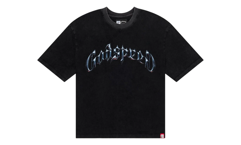 Symmetrical Logo T-Shirt "Black Wash" GS144