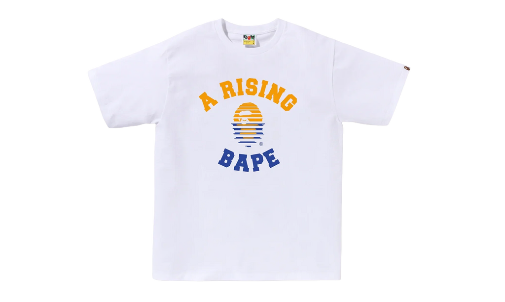 A Rising Bape Tee "White" 1K30 110 047 WHITE