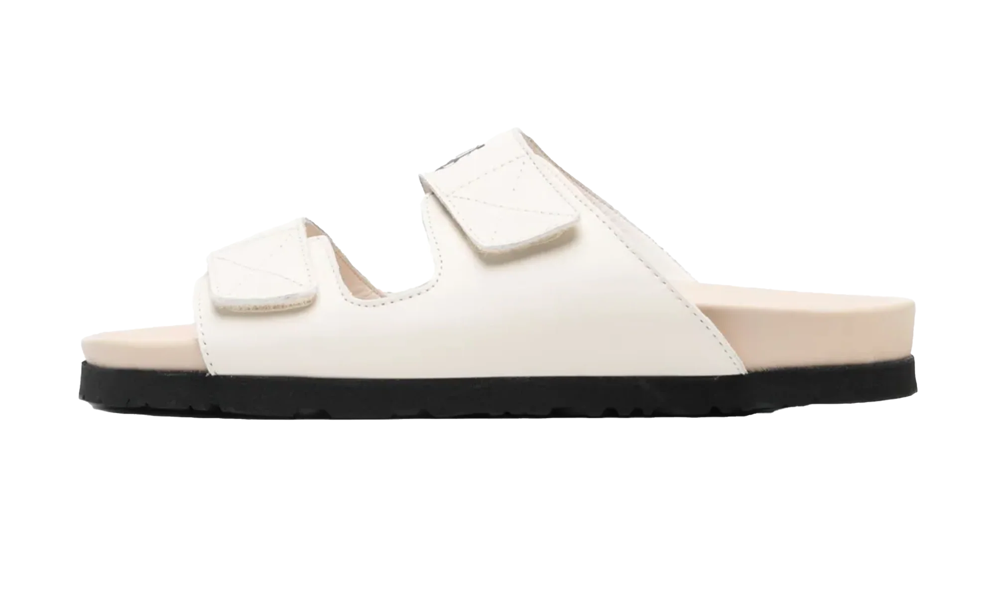 Logo Printed Slide Sandals "Off-White" PMIH004S23LEA0010361