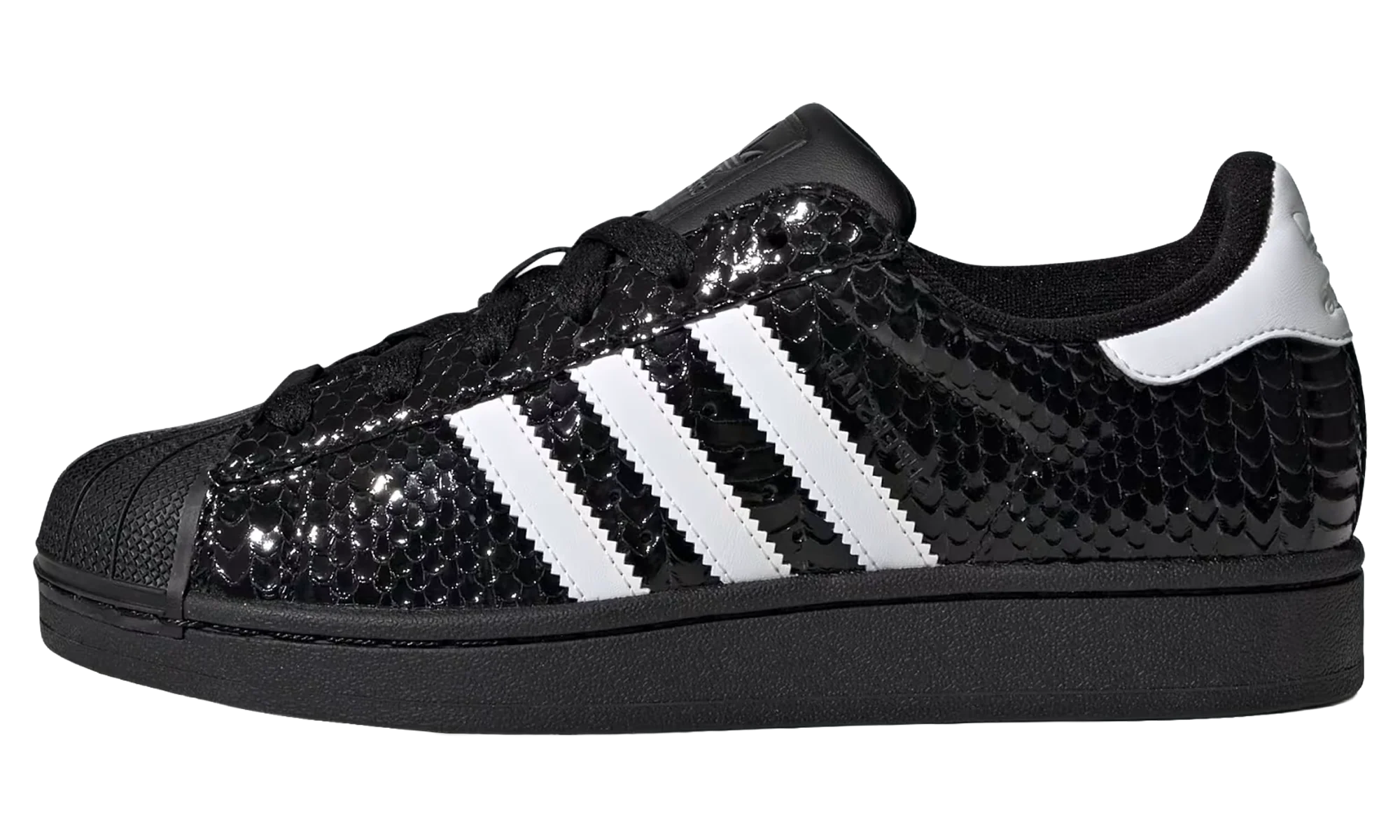 Superstar II WMNS "Patent Snakeskin - Black White" KH9019