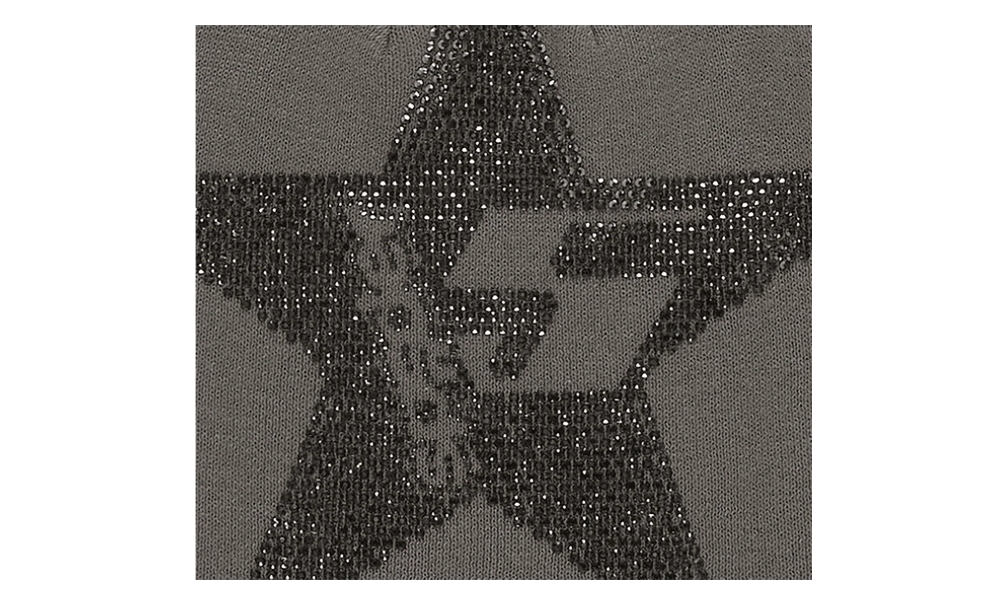Star Rhinestone Skully "Slate Grey" SP5der313