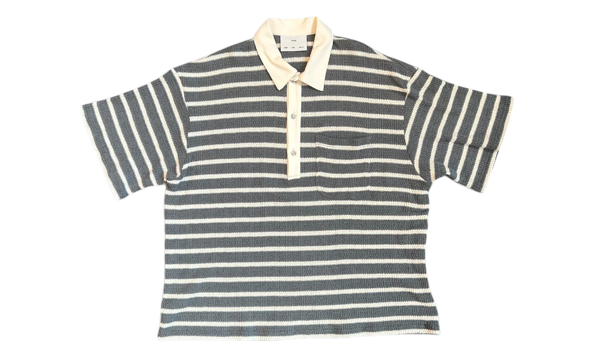 Gym Polo "Pianio Knit - Grey" 261 MTS037 PKNTGRY
