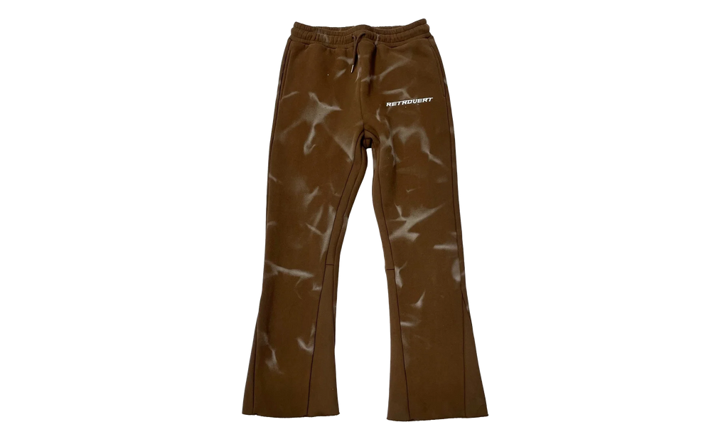 Flare Sweatpants "Brown" RET036