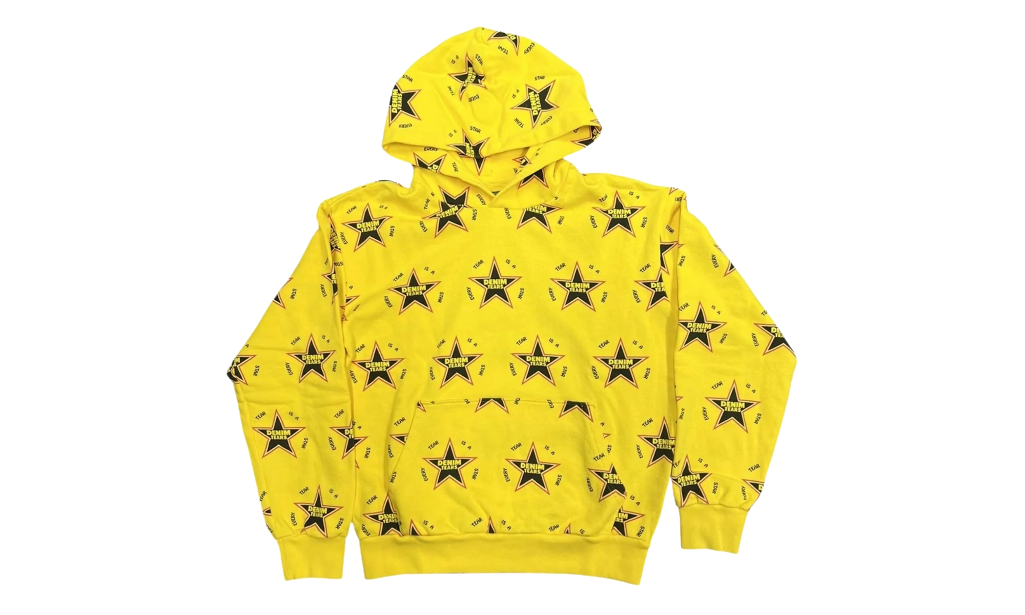 Every Tear Is A Star Hoodie "Yellow" DT596