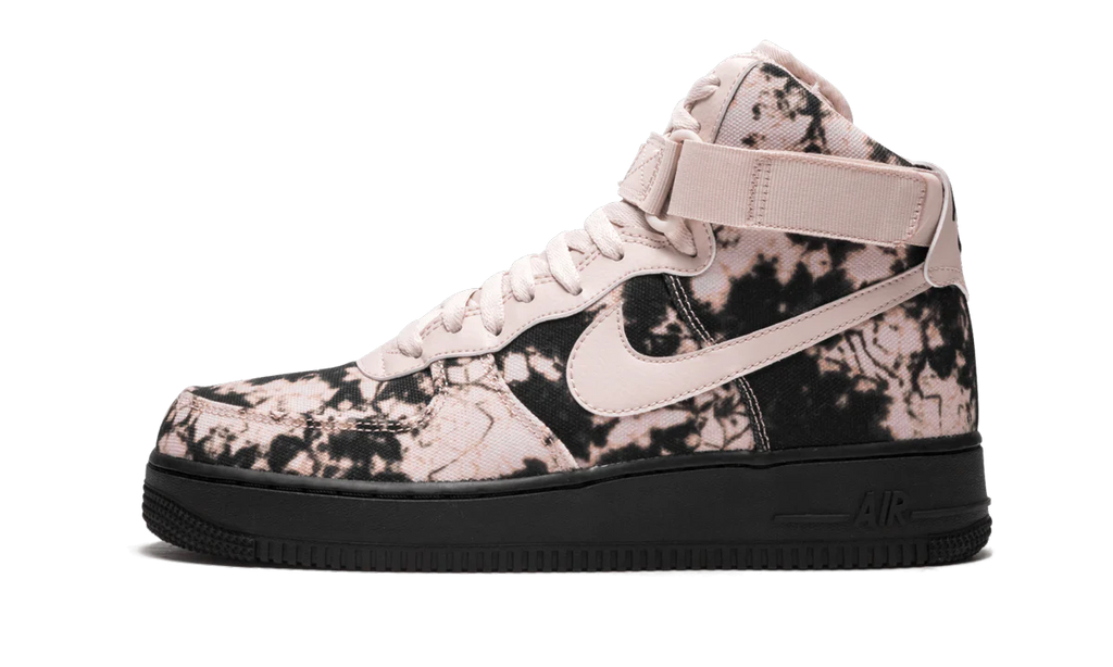 Air Force 1 High Print "BLACK / PARTICLE BEIGE" AR1954 001