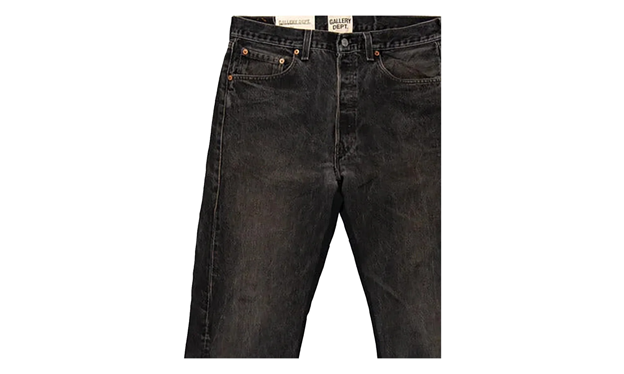 LA FLARE DENIM PANTS "Black" GD078