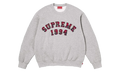 Plaid Arc Crewneck "SS26 - heather grey" SU27410