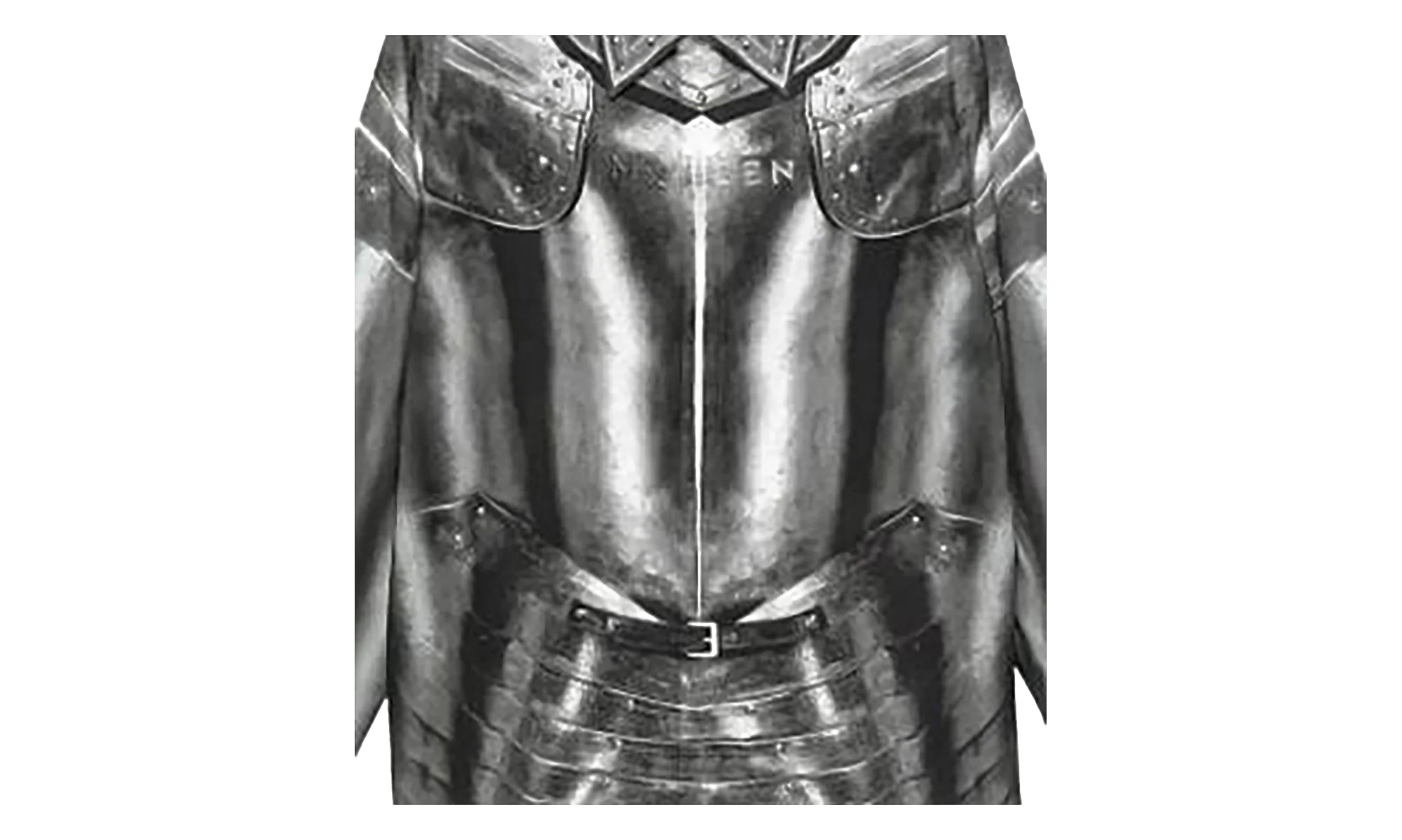 Armor Print Shirt "Steel" 839309QOABO1278