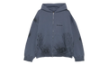 Back Zip Up Hoodie Regular Fit "Faded Dark Blue / Black" 803264 TTVG1 3364