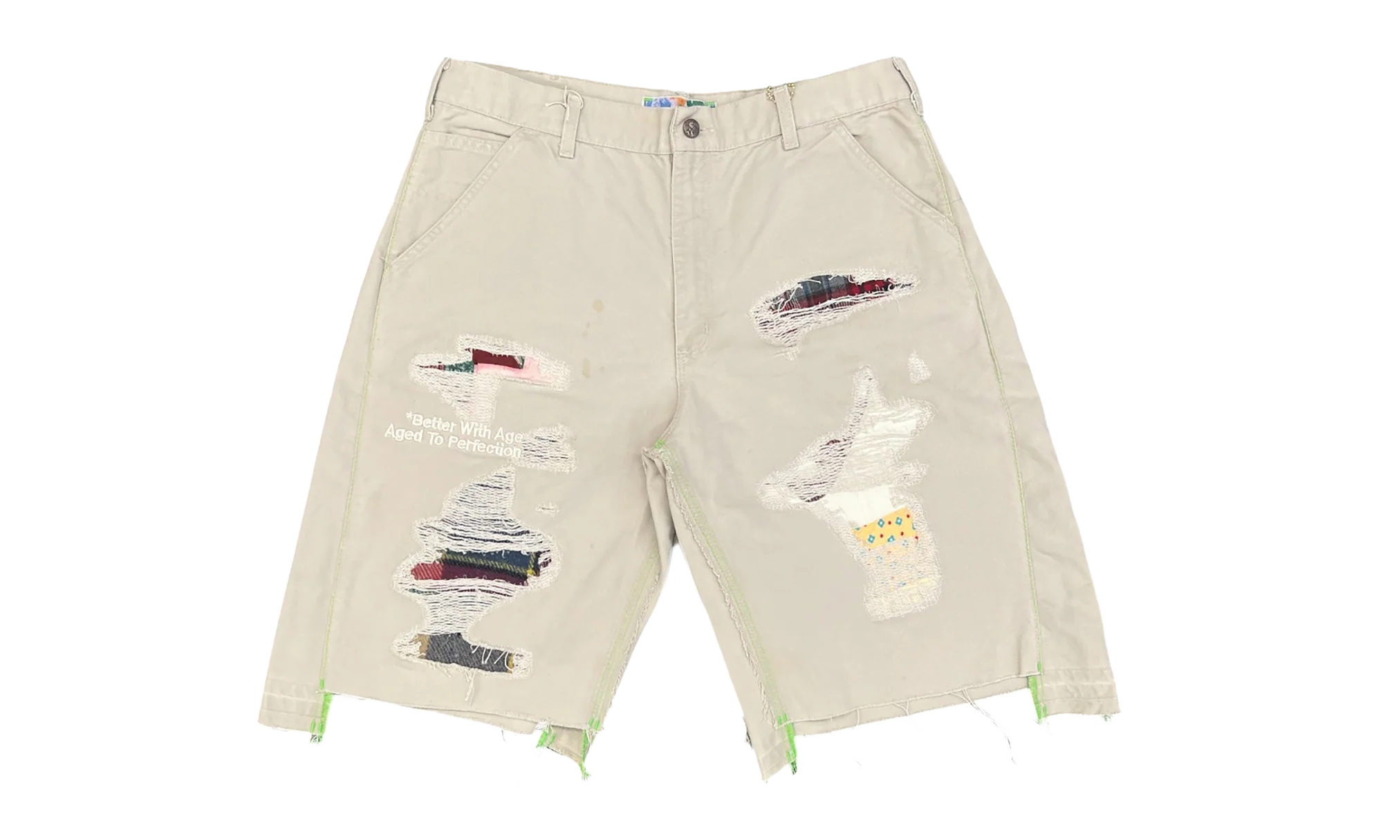 Repair Double-Wide Carpenter Shorts "Beige" BWA114