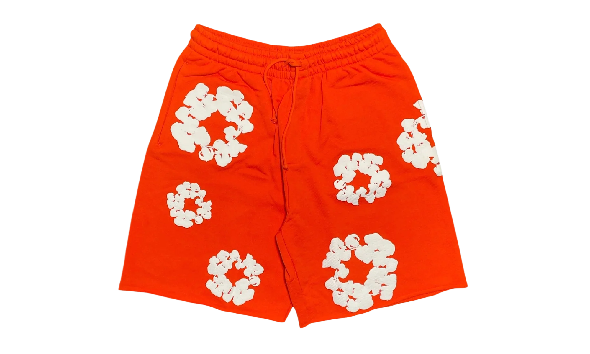 The Cotton Wreath Sweat Shorts "Orange" DT293