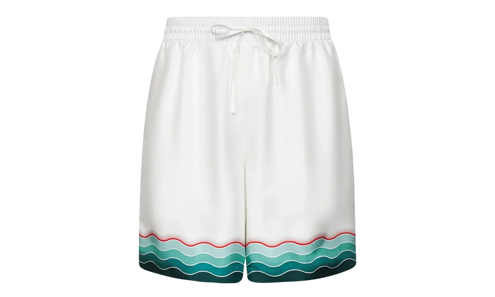 Montagne Ondulee Silk Shorts "White" MPF25 TR 012 03
