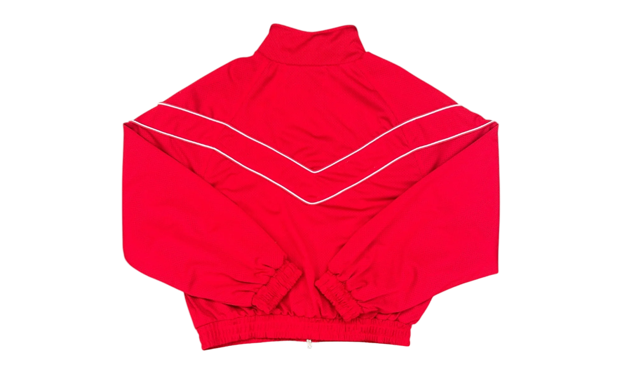 Mesh Piping Raglan Track Jacket "Red / White" RHSS26JA01041 RED