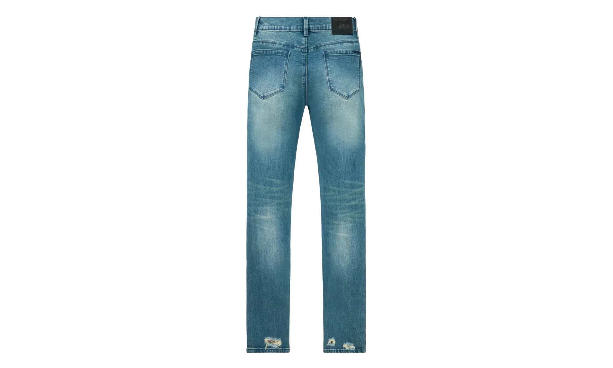 Bryant Skinny Jeans "Blue Distressed Snake" MSPTD900 B1205BLDSS