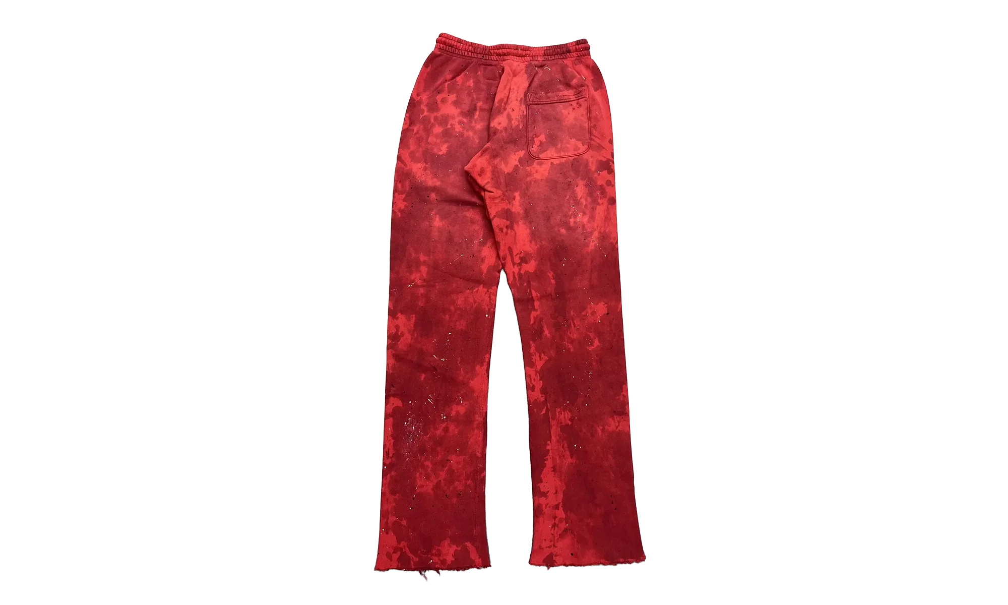 Sports Lava Wash Tie-Dye Sweatpants "Red" HSR151