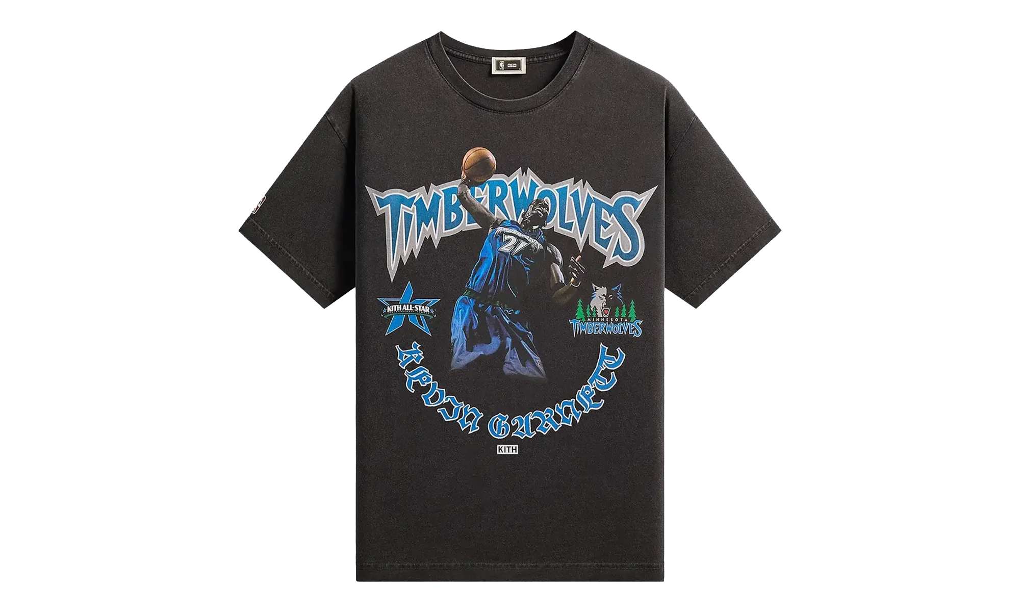NBA All-Star Minnesota Timberwolves Kevin Garnett "Black" KHM034963 001