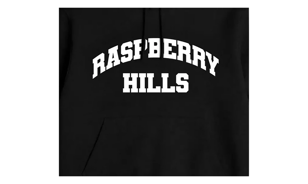 OG Raspberry Hills Hoodie "Black" GV001