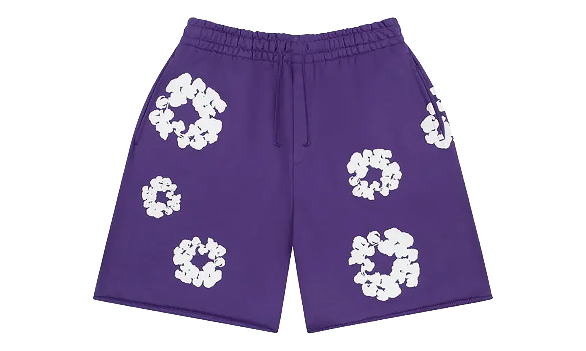 Cotton Wreath Sweatshorts "Purple" DT536