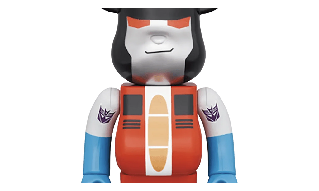 Bearbrick Transformers Starscream "100% & 400% Set" MEDI3066