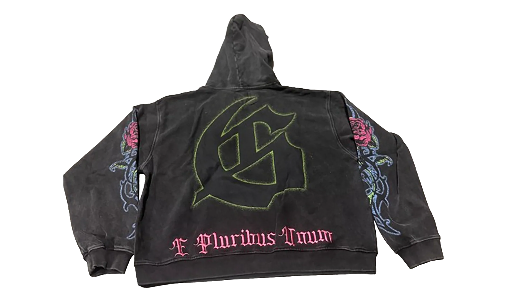 Vandal Hoodie "Black Wash" GS018