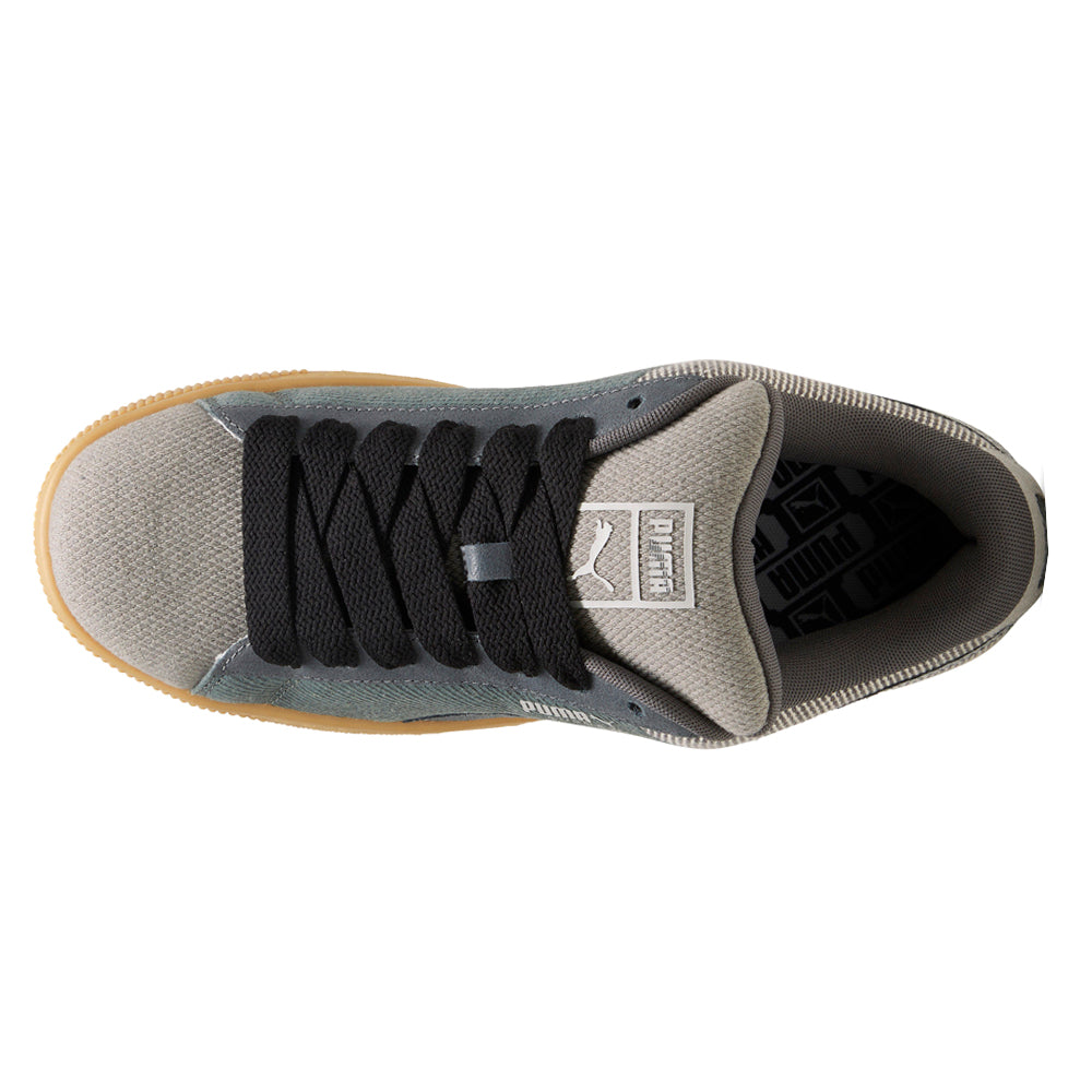 Suede XL Denim Lace Up Sneakers