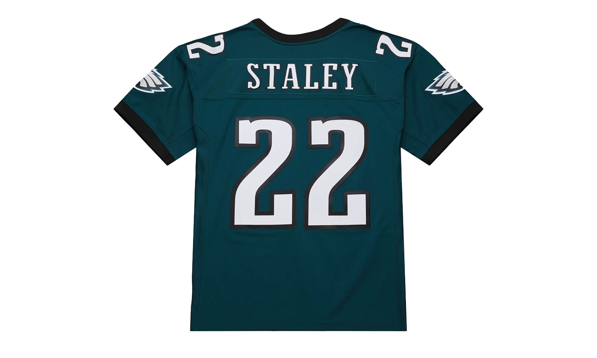 NFL Duce Staley Dark Jersey "2002 Philadelphia Eagles - Green" JY8626 PEAGREN