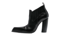 Moon Beatle Shade 95mm Leather Ankle Boots "Black" OWID045F23LEA0014545