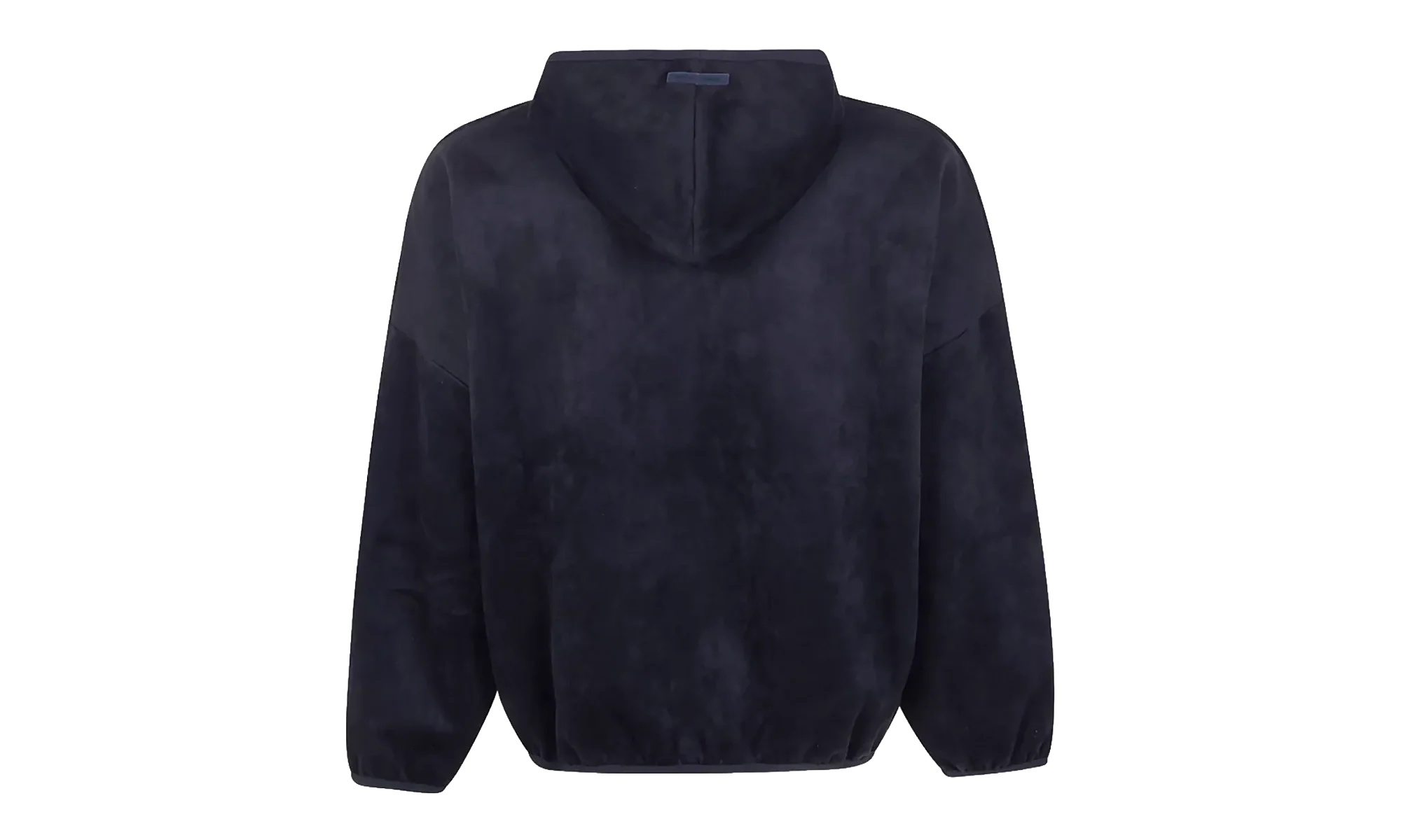 Suede Fleece Modern Hoodie "Vintage Black" 192HO256941F