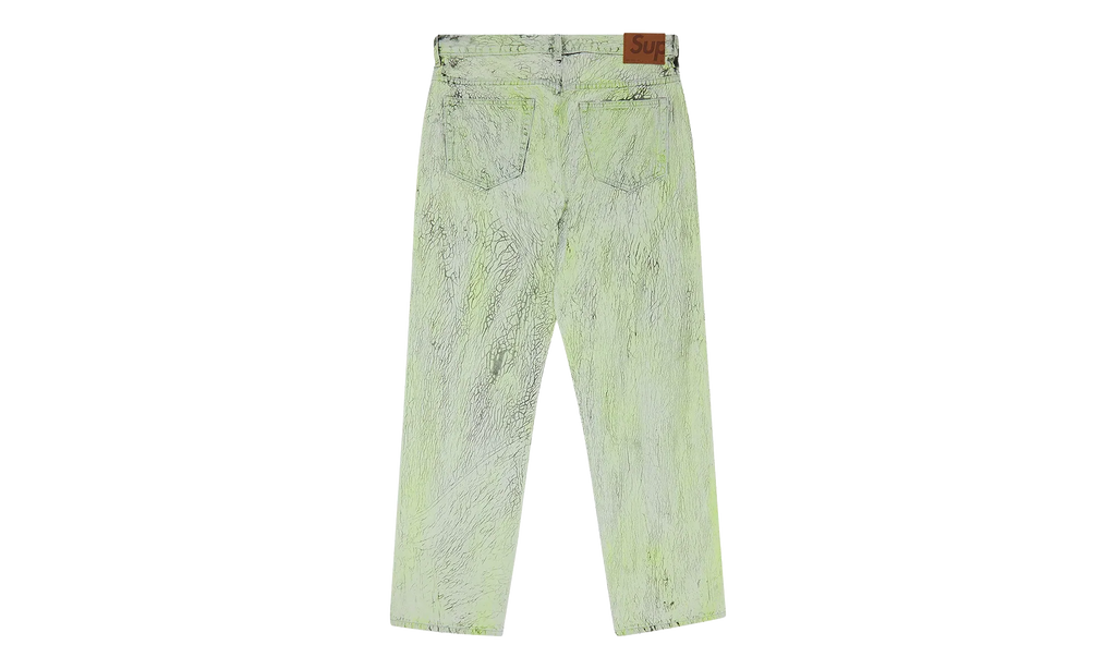 Crackle Regular Jeans "White" SU26949