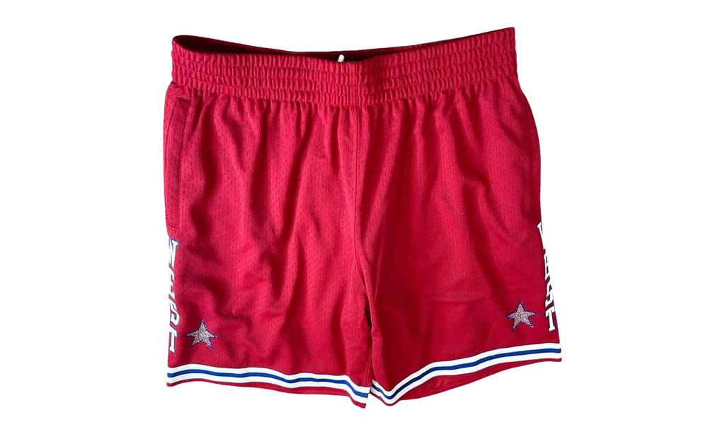 NBA Rhinestone Swingman Shorts "1988 All-Star - Red" SMSHBW18019 ASWRED188