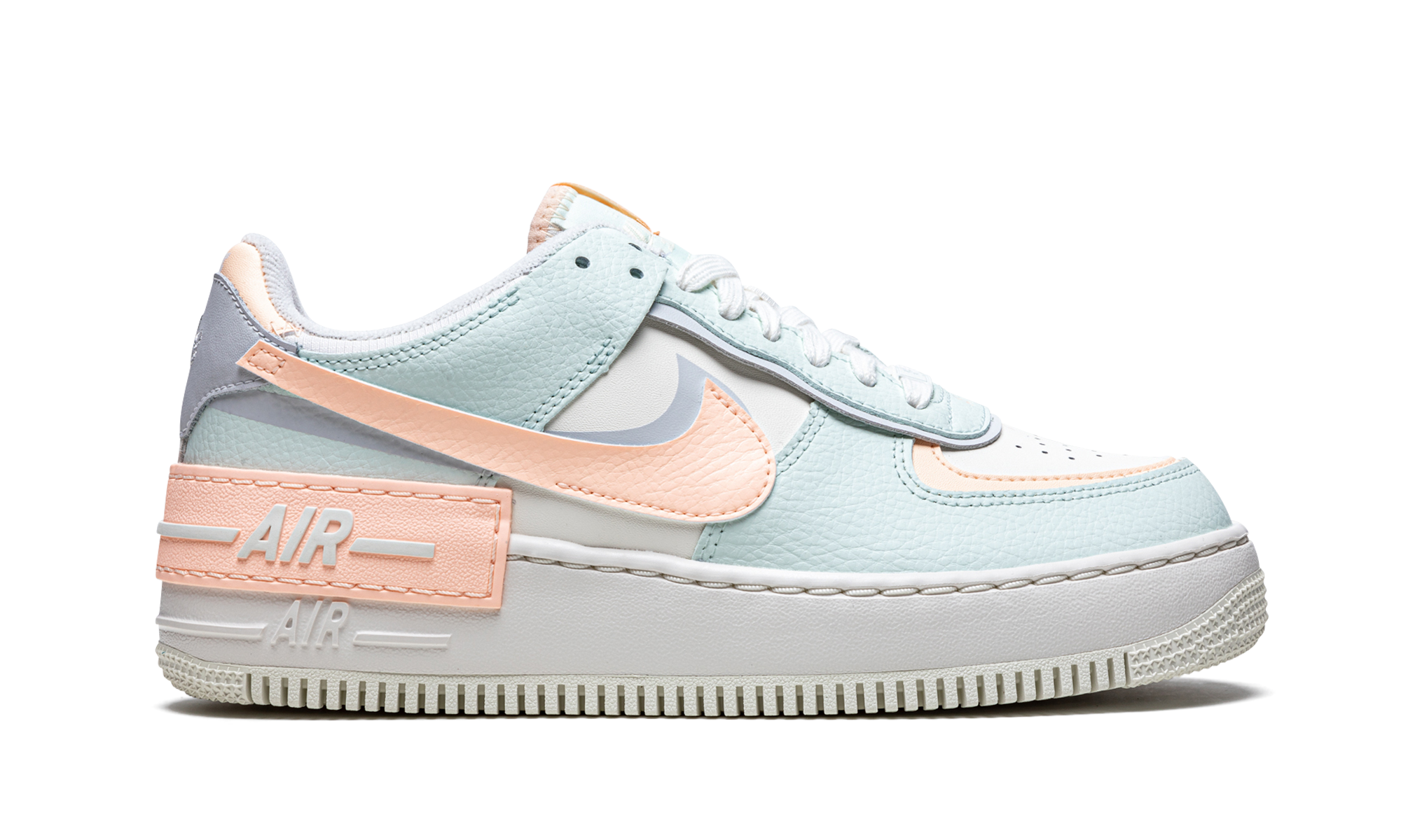 AF1 SHADO WMNS"Barely Green/ Crimson Tint" CU8591 104