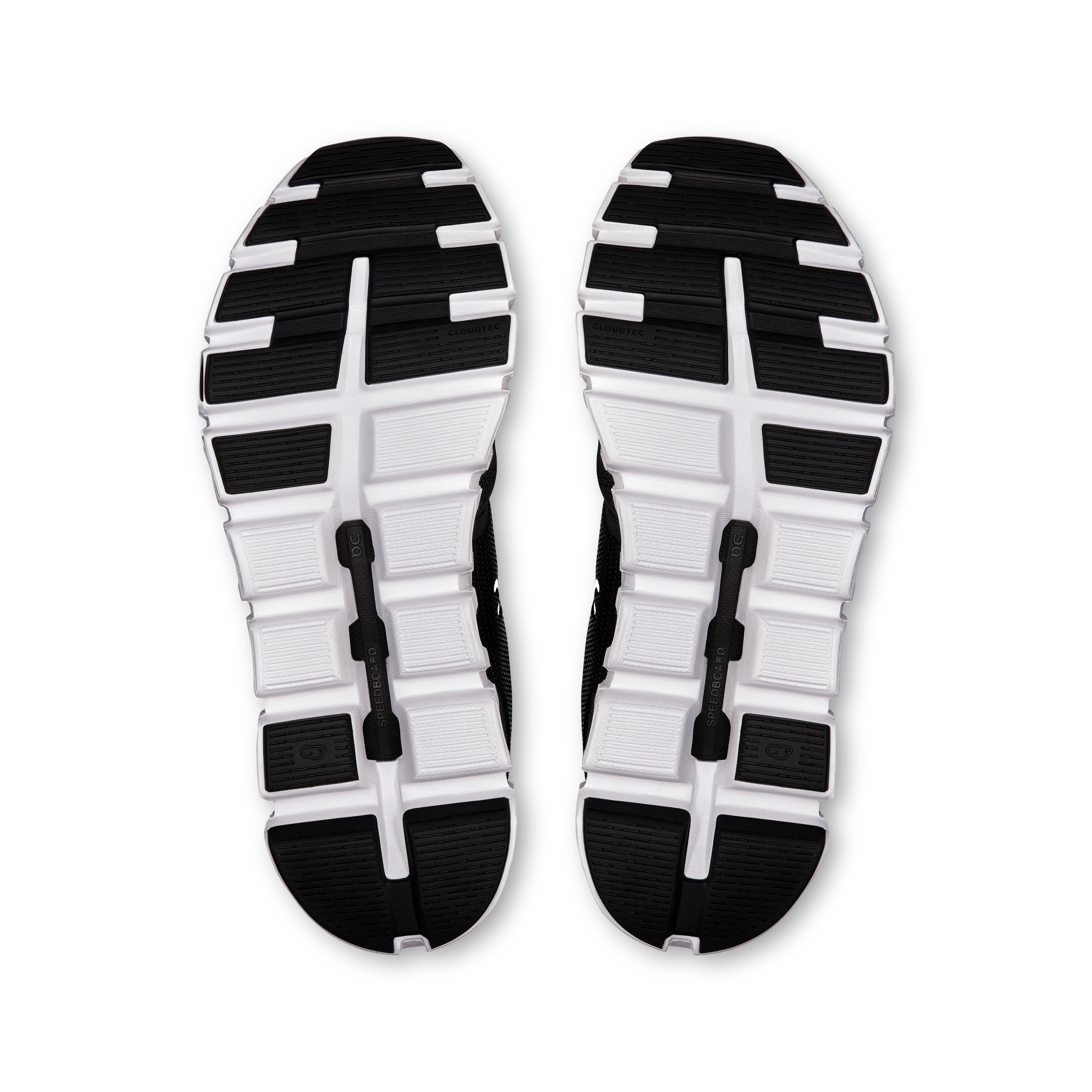 Women's Cloud 6 Wide in Black/White
