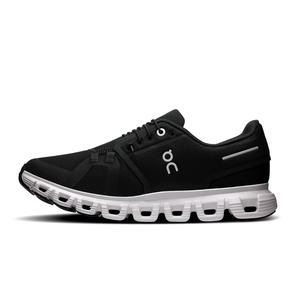 Women's Cloud 6 Wide in Black/White