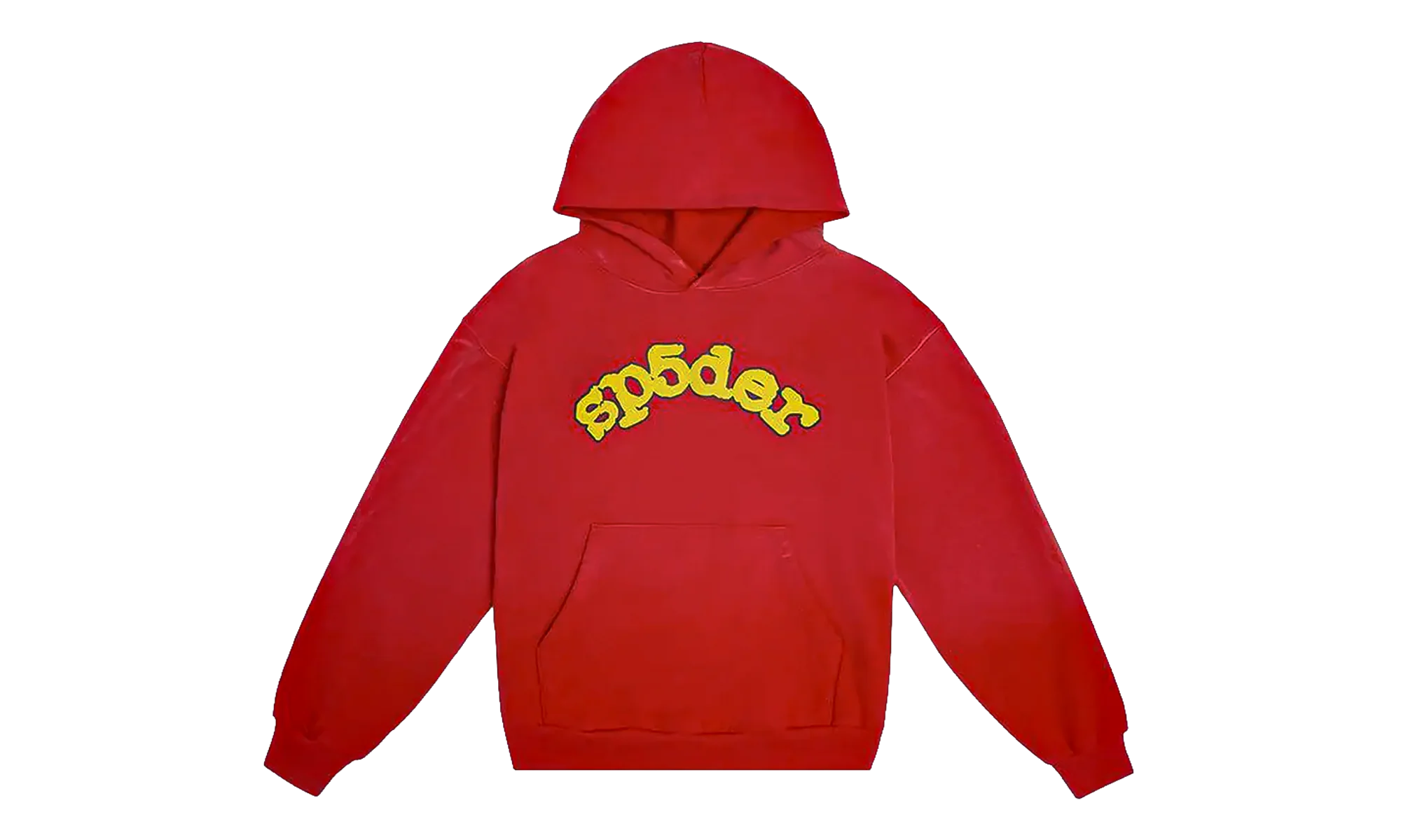 Sp5der OG Logo Hoodie "Red" SP5der08