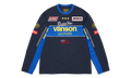 Vanson Leathers® L/S Top "SS26 - Navy" SU27020