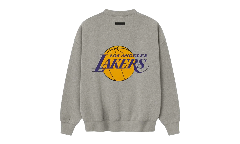 LAKERS SPORTS FIT CREWNECK SWEATSHIRT "CONCRETE HEATHER" 192NB256505F