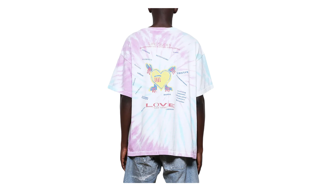 Saint Michael X Last Man Door World Tee "Tie Dye" SM YS8 0000 C46