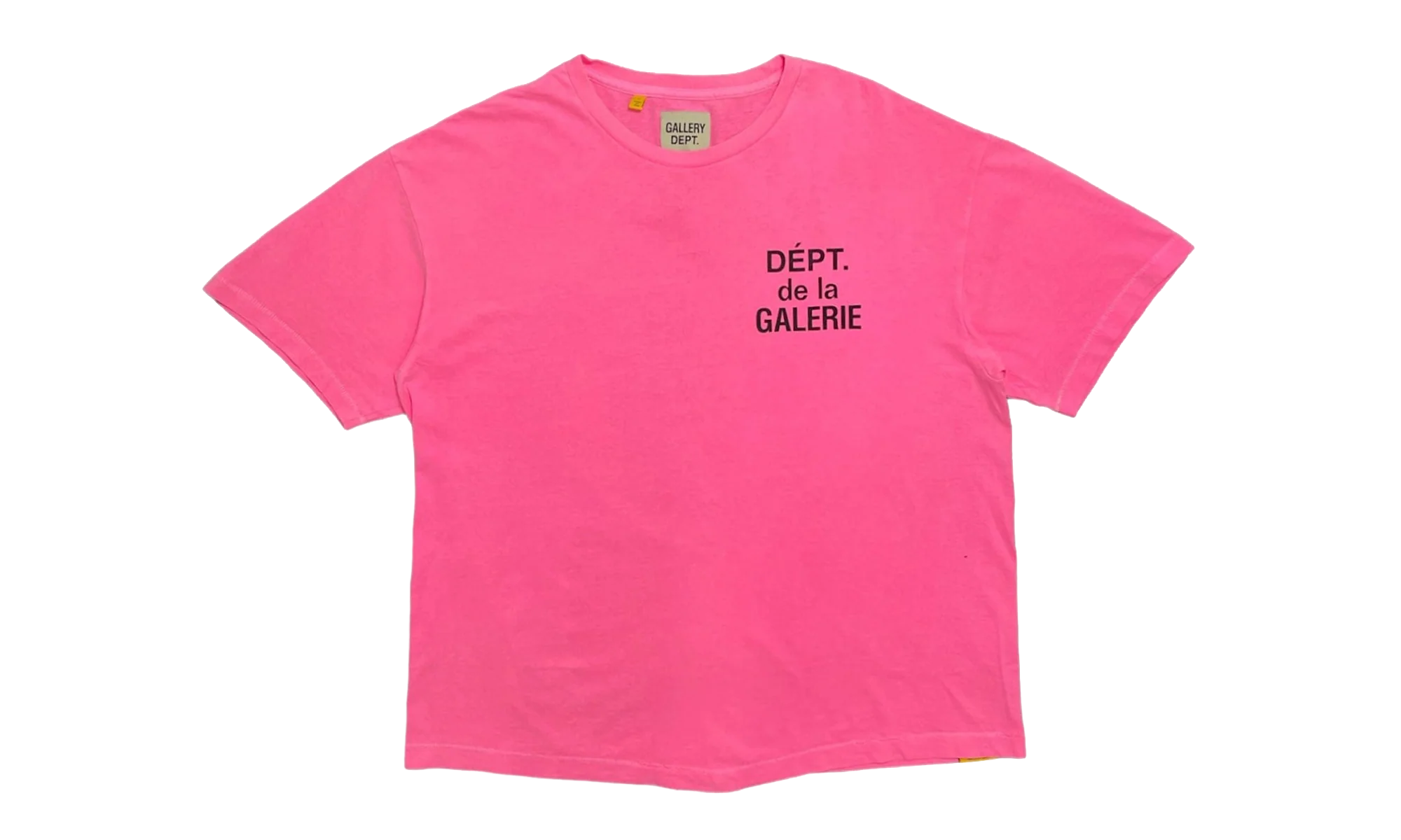 French Logo Short Sleeve Tee Shirt "Flo Pink" GDFLSSTSFP