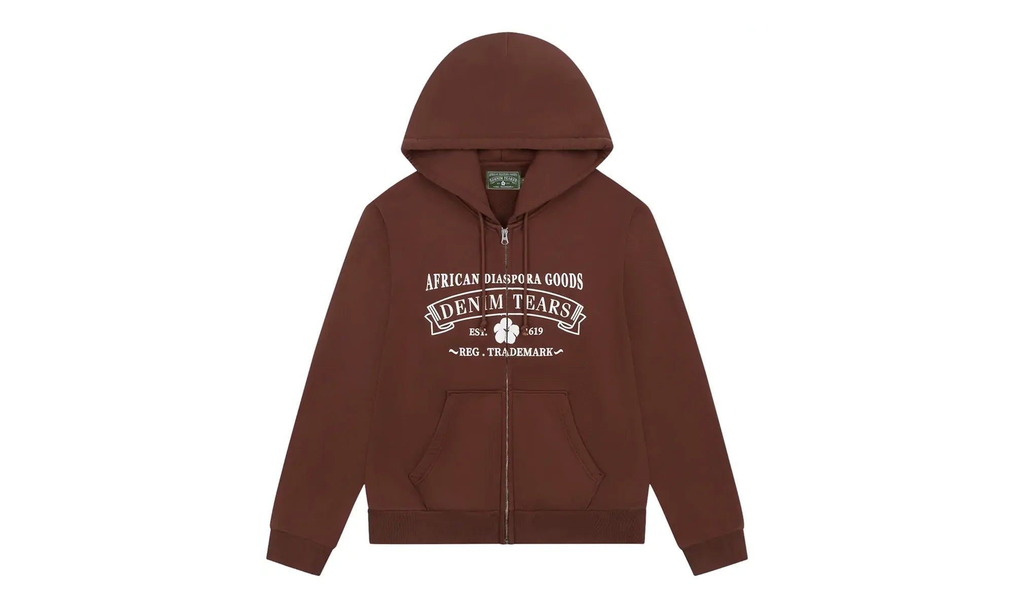 ADG Zip Hoodie "Brown" DT277