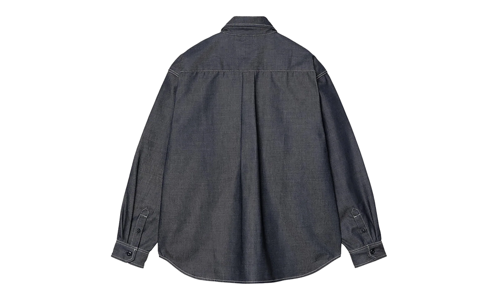 Tigan Shirt Jacket "Blue Rigid" I036263 01 01