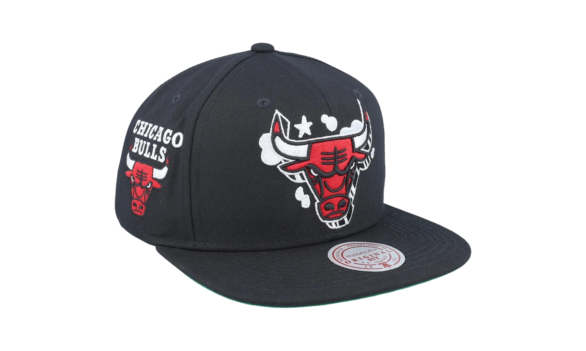 NBA Gshadow Snapback Cap "Chicago Bulls - Black" HS8608 CBUBLCK
