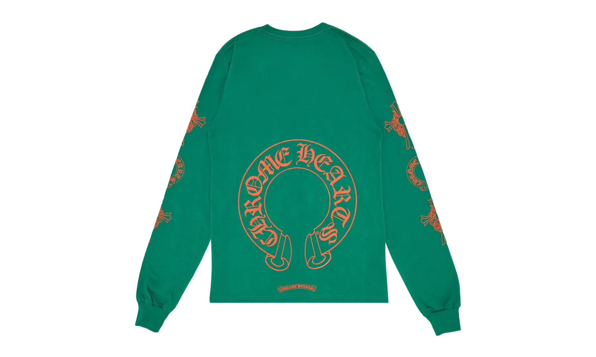 Horseshoe Cross Logo Long-Sleve "Green/Orange" CHRM0688