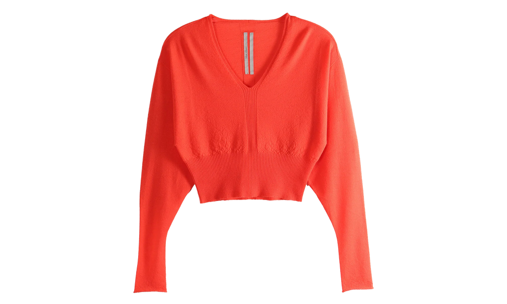 V Cropped Top WMNS "Coral" RP01F6665 WS 83