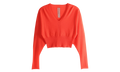 V Cropped Top WMNS "Coral" RP01F6665 WS 83