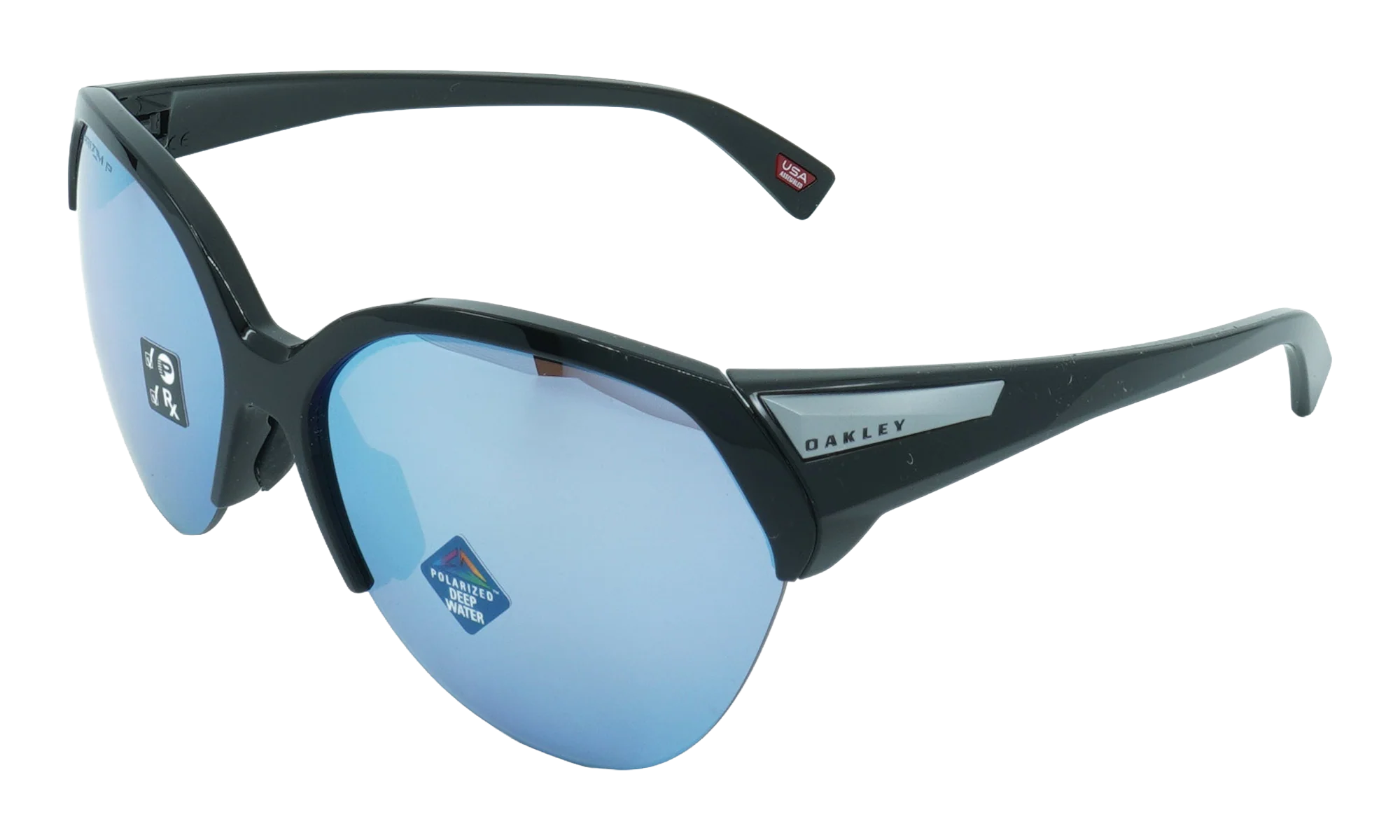 Trailing Point Polarized Sunglasses WMNS "Black / PRIZM Deep Water" OO9447 06