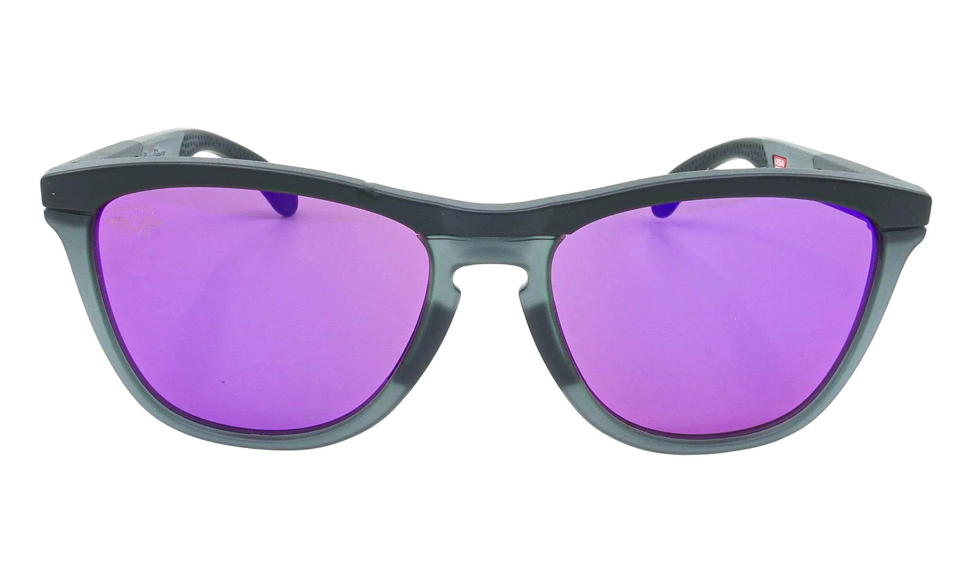 Frogskins Range Sunglasses "Matte Black / Matte Grey Smoke / PRIZM Road" OO9284 13