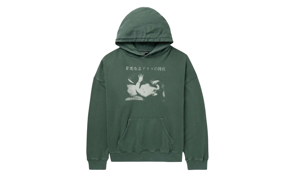 Sweet Surrender Of Alice Hoodie "Faded Green" 020 463 FADE